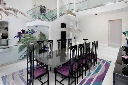 劉易斯先生是一名職業(yè)運(yùn)動(dòng)經(jīng)紀(jì)人,常在家款待客戶(hù).